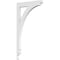 Ekena Millwork Legacy Architectural Grade PVC Bracket, 5/8"W X 8"D X 14"H BKTP01X08X14LE - alternate 1